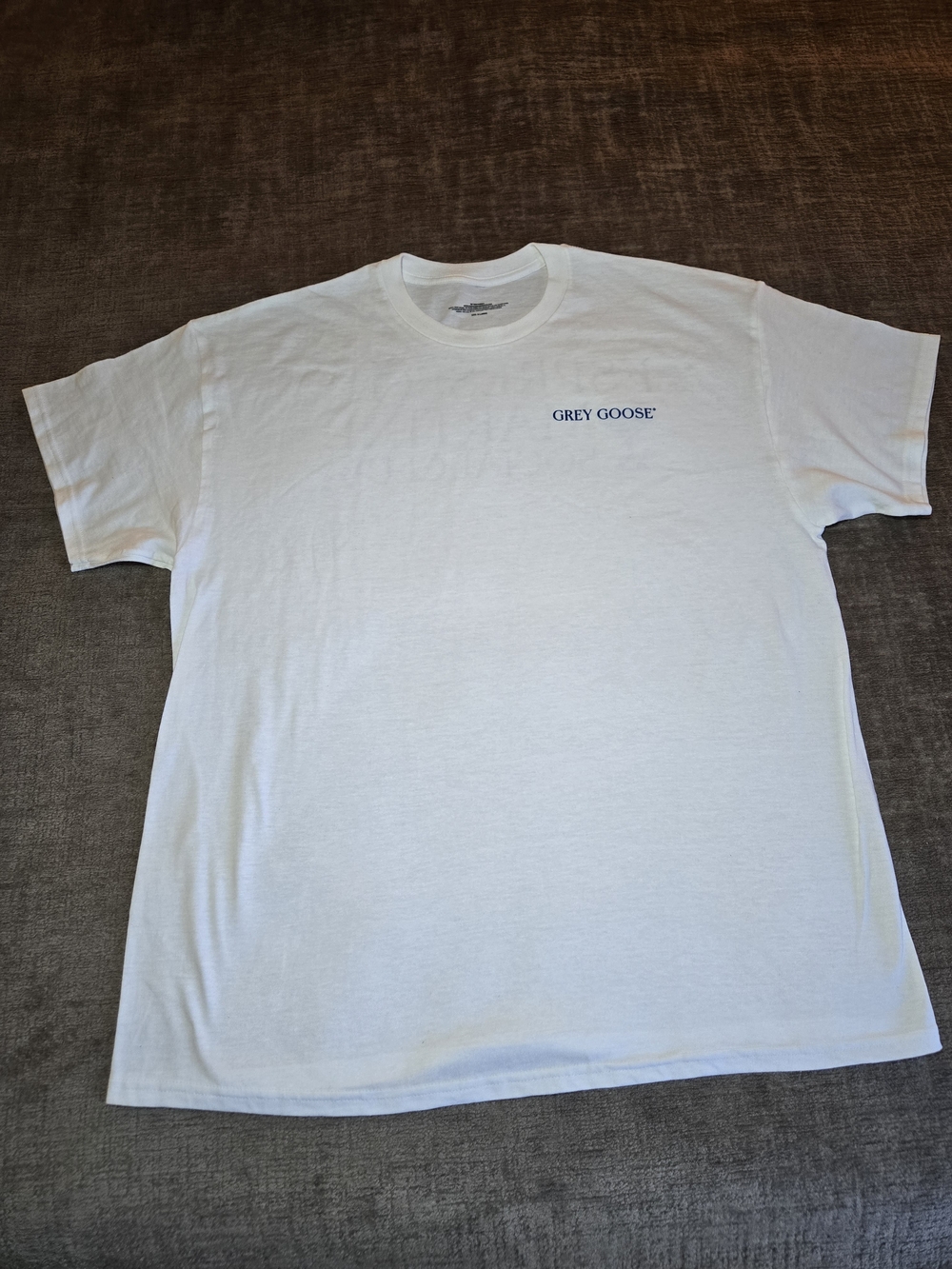 Gray Goose Chest Lego Front "Espresso Martini Social Club" Back graphic t-shirt